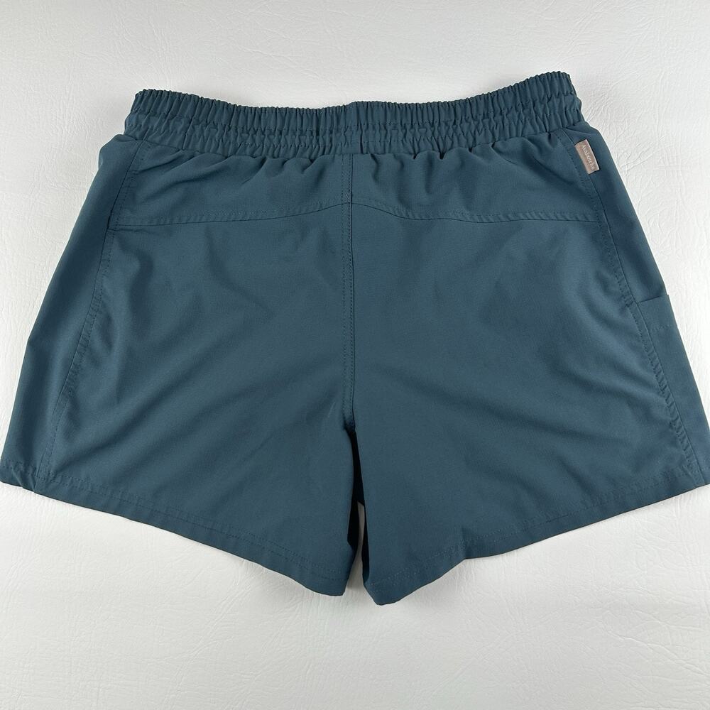 Avalanche Women’s Small Teal Athletic Hiking Shorts Zip Pocket Stretch S - Picture 7 of 9